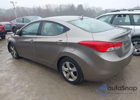 2013 Hyundai Elantra Gls from USA, damaged, VIN 5NPDH4AE5DH270457
